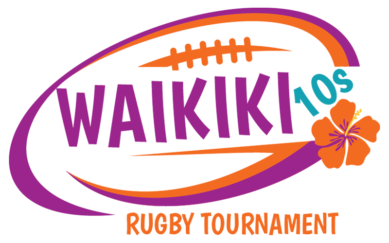 Waikiki 10s Rugby Tournament Logo
